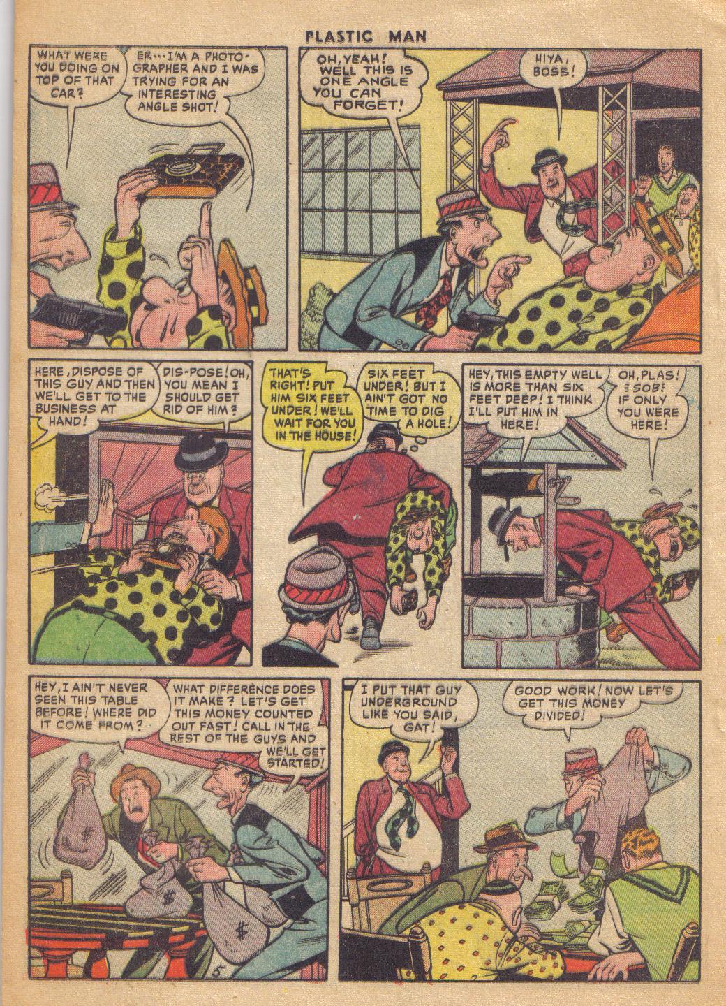 Read online Plastic Man (1943) comic -  Issue #50 - 22