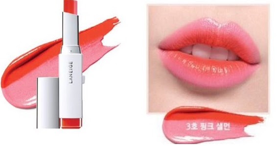 WateryScenery: Laneige Two Tone Lip Bar #3 Pink Salmon