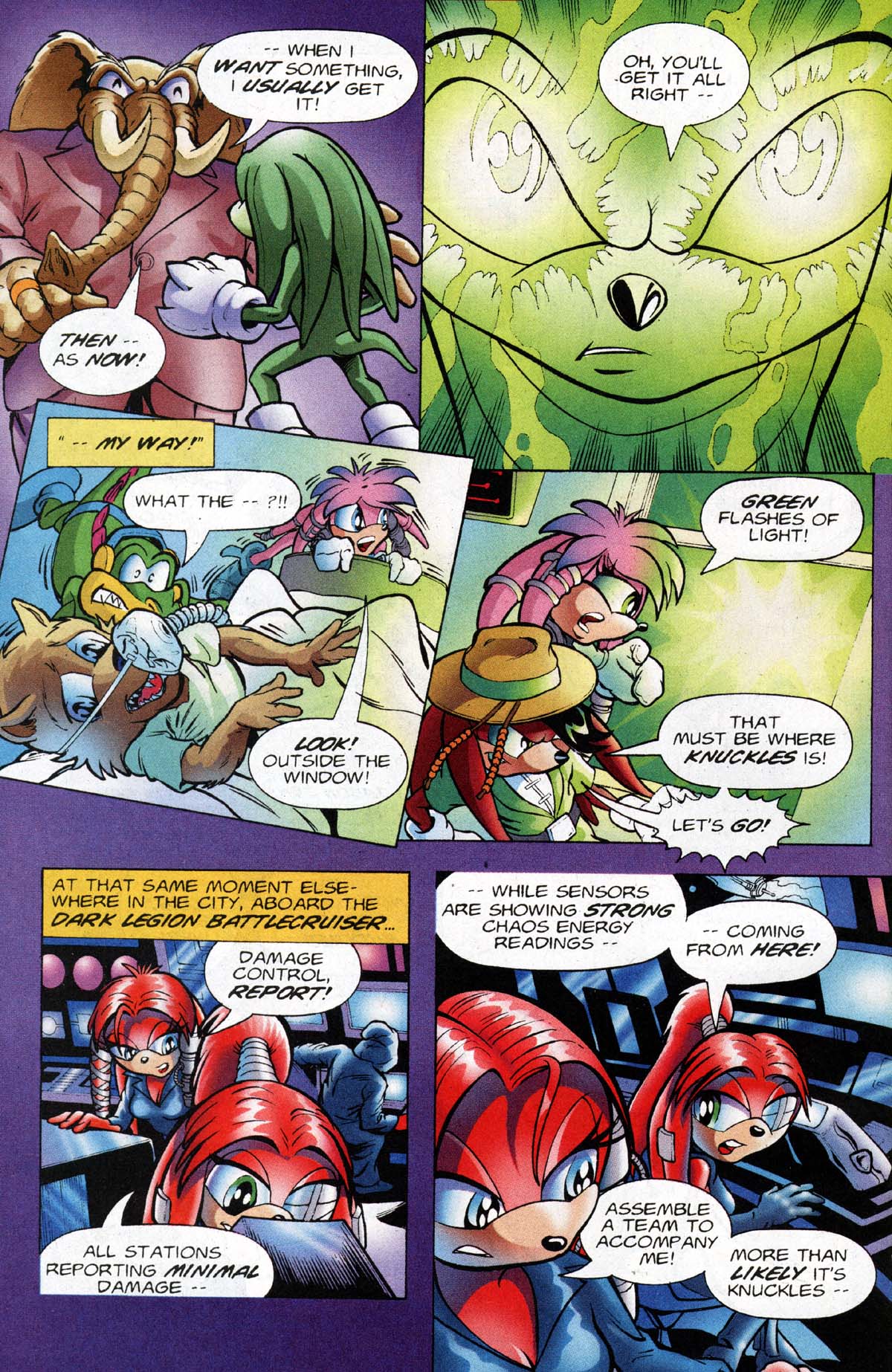 Read online Sonic The Hedgehog comic -  Issue #118 - 21