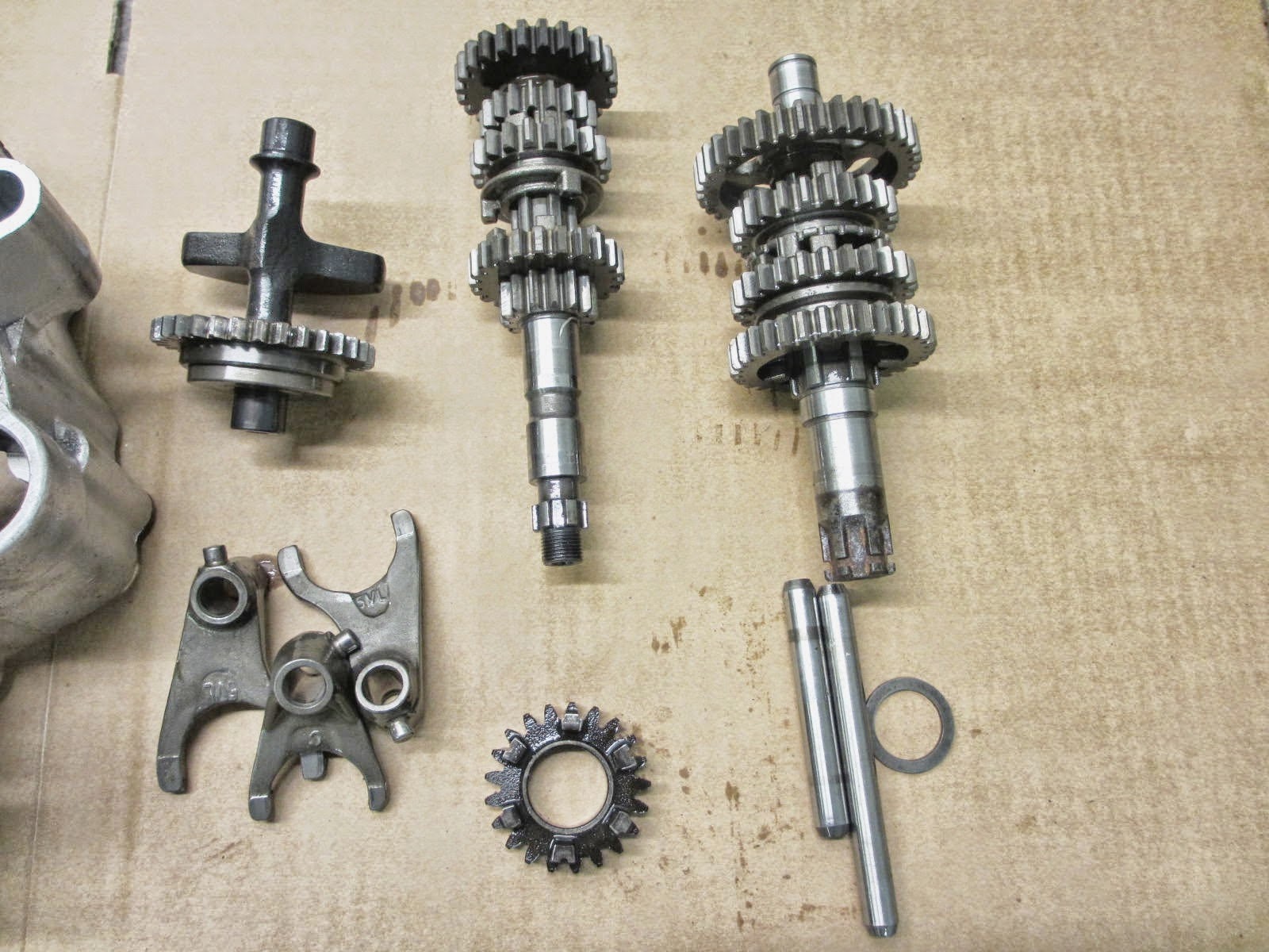 Yamaha YBR 125 Owner Blog Yamaha YBR 125 Gearbox refitting