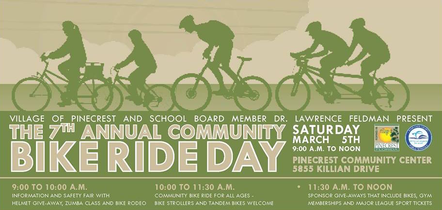 7th Annual Pinecrest Bike Day | Miami Bike Scene