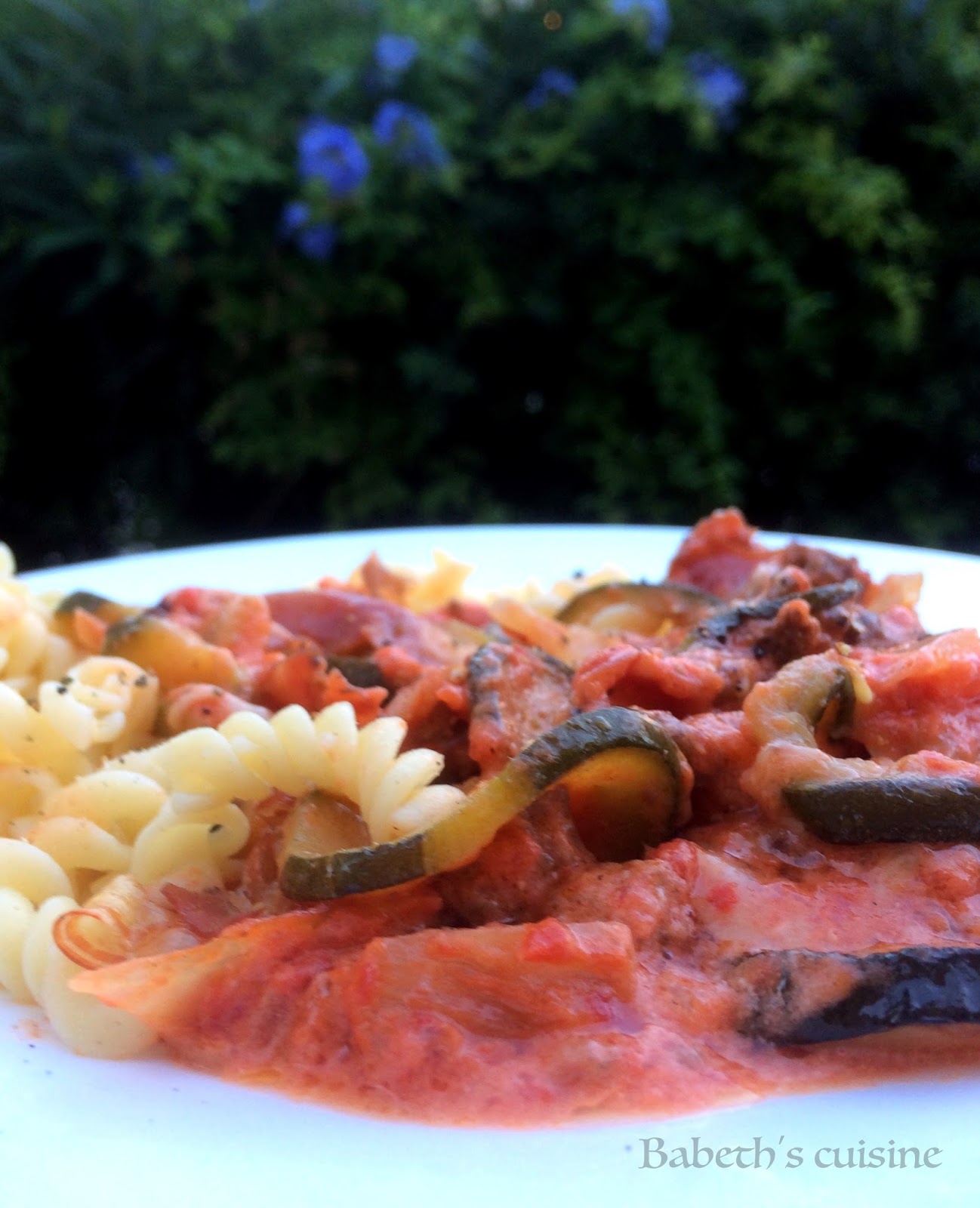 Babeth S Cuisine Fourzitou Aux Courgettes