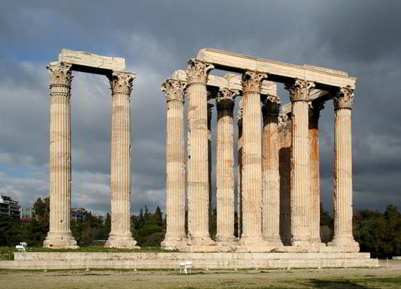karya seni arsitektur Yunani kuno