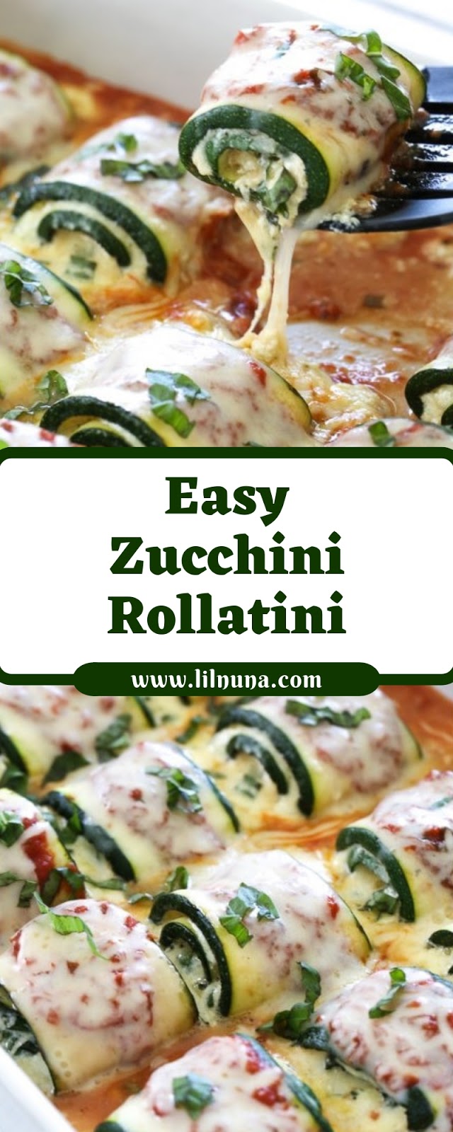 Easy Zucchini Rollatini