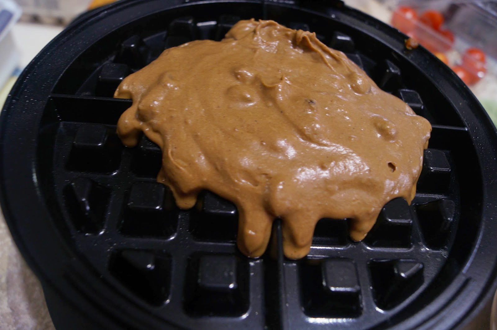 In the Kitchen with Jenny Brownie Waffles