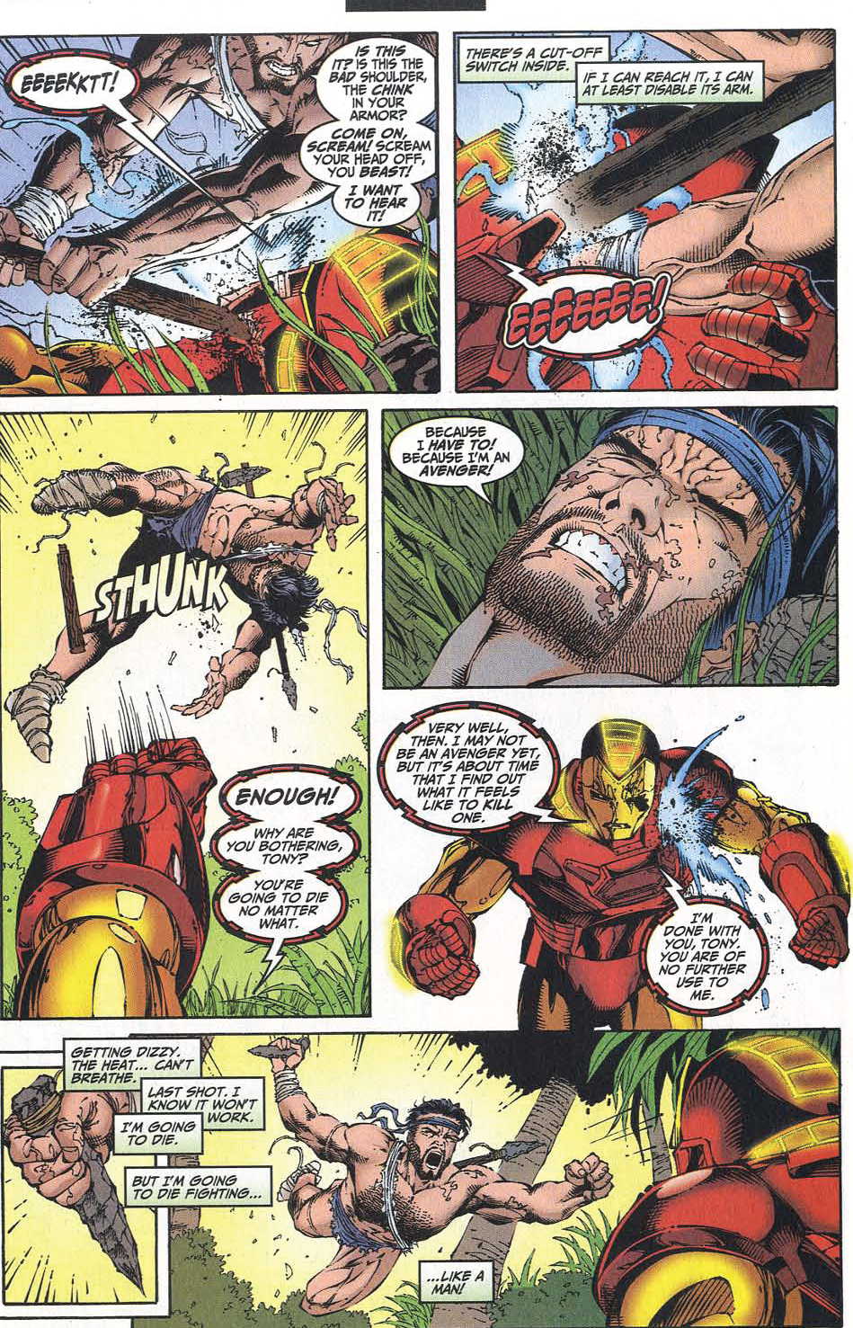 Read online Iron Man (1998) comic -  Issue #30 - 23