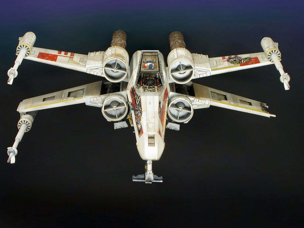 Star Tuga Wars: Star Wars Modelismo X-Wing