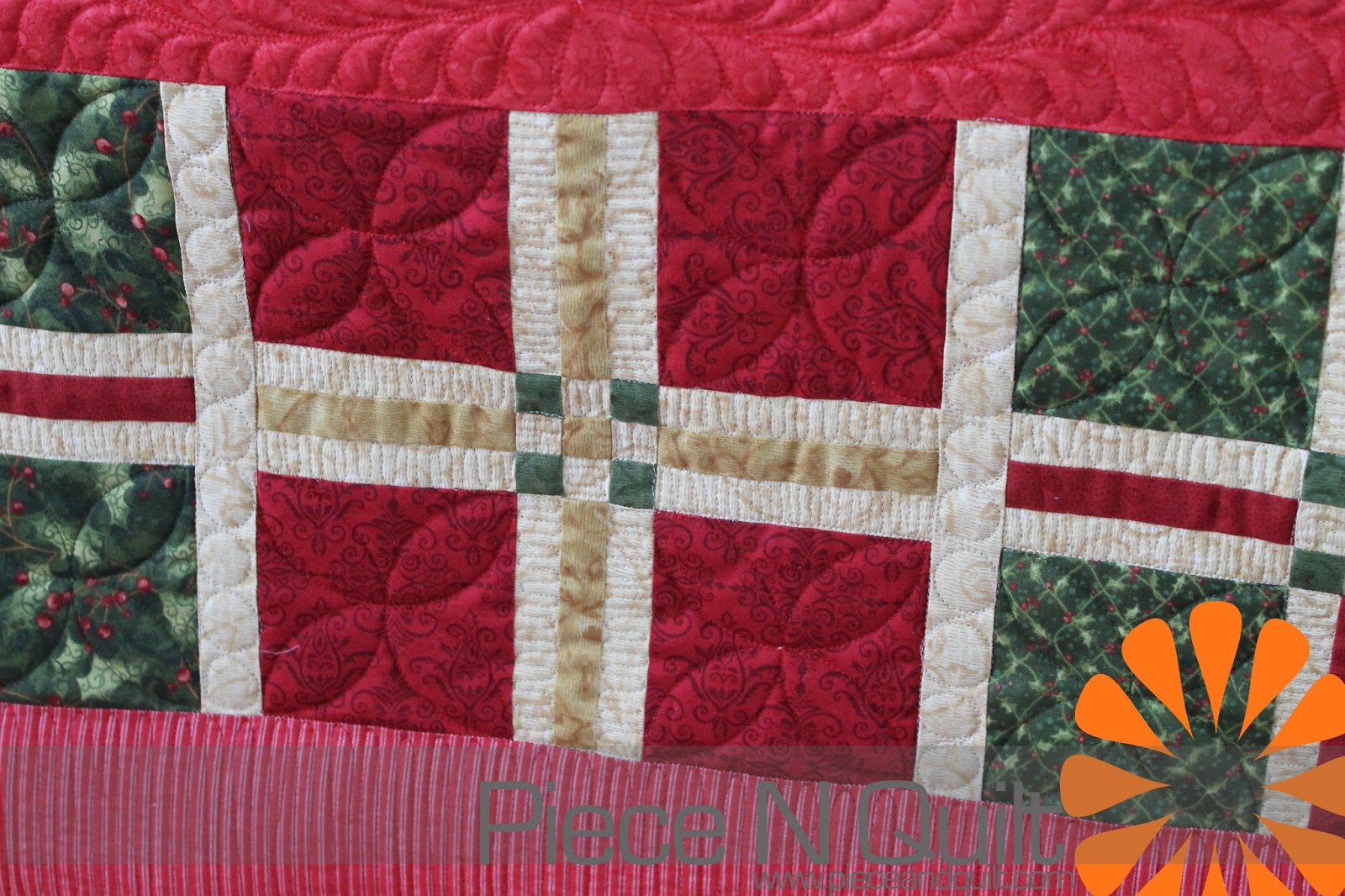 Piece N Quilt Christmas Row Quilt