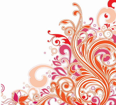 Free Vector Art - Swirl Floral