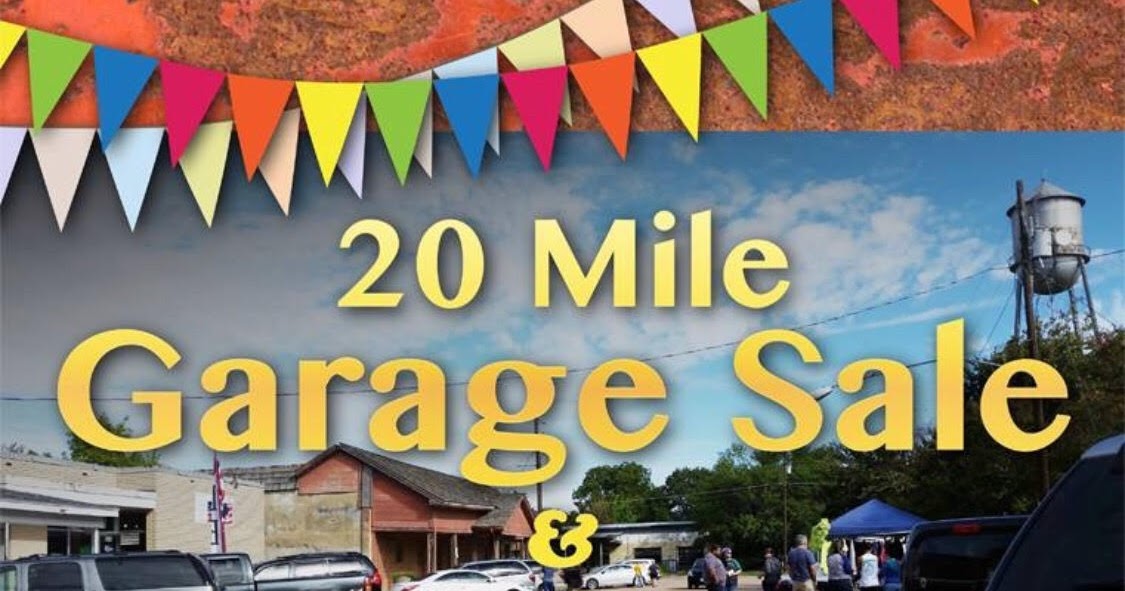 DFWCraftShows: 20 Mile Garage Sale & Market on the Square