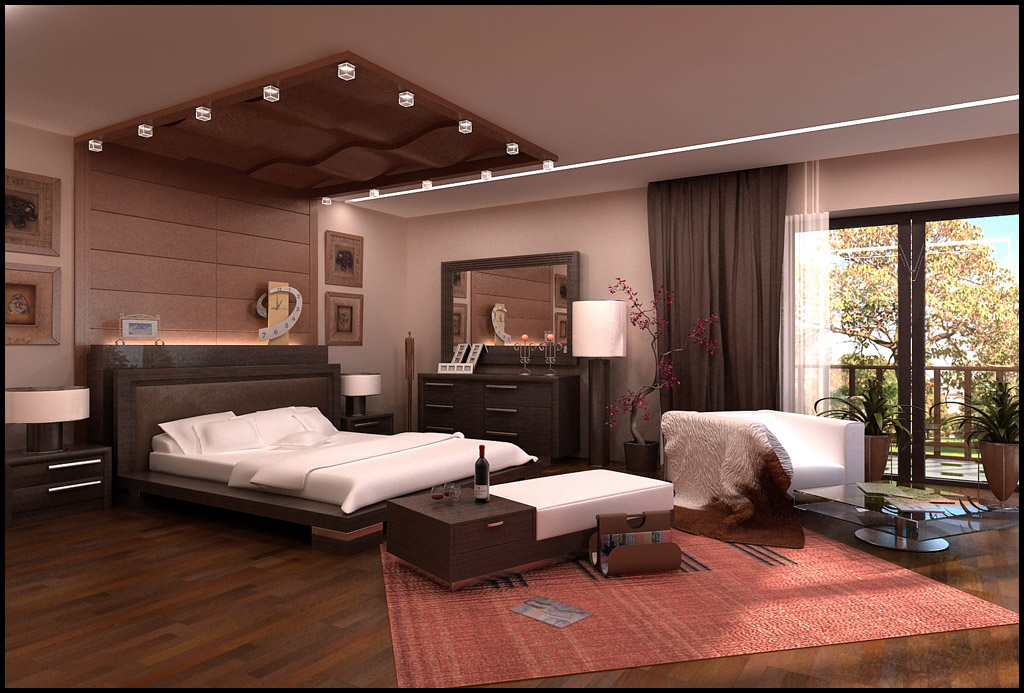 Fancy Light Ceiling Bedroom