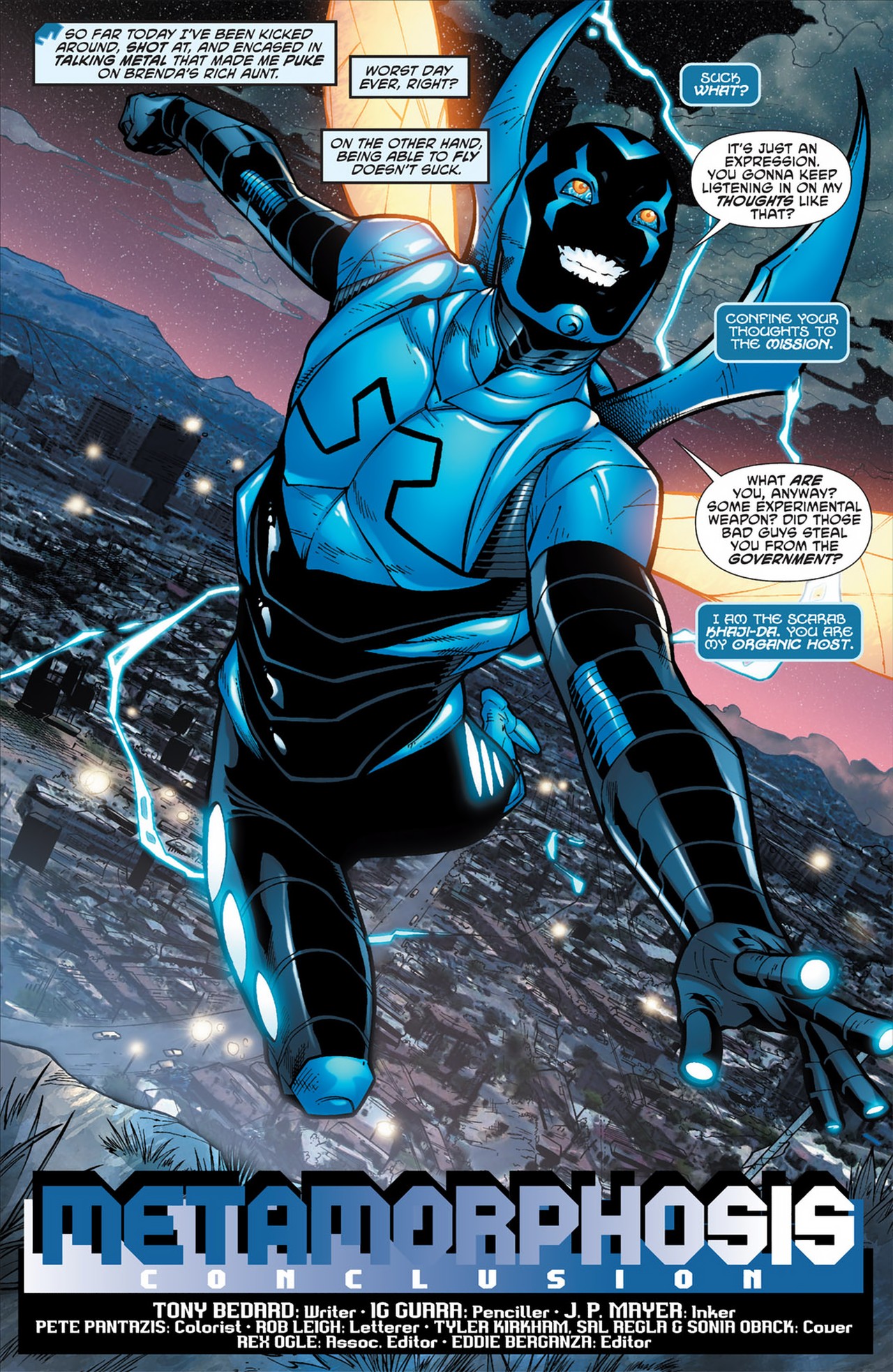 Read online Blue Beetle (2011) comic -  Issue #3 - 3