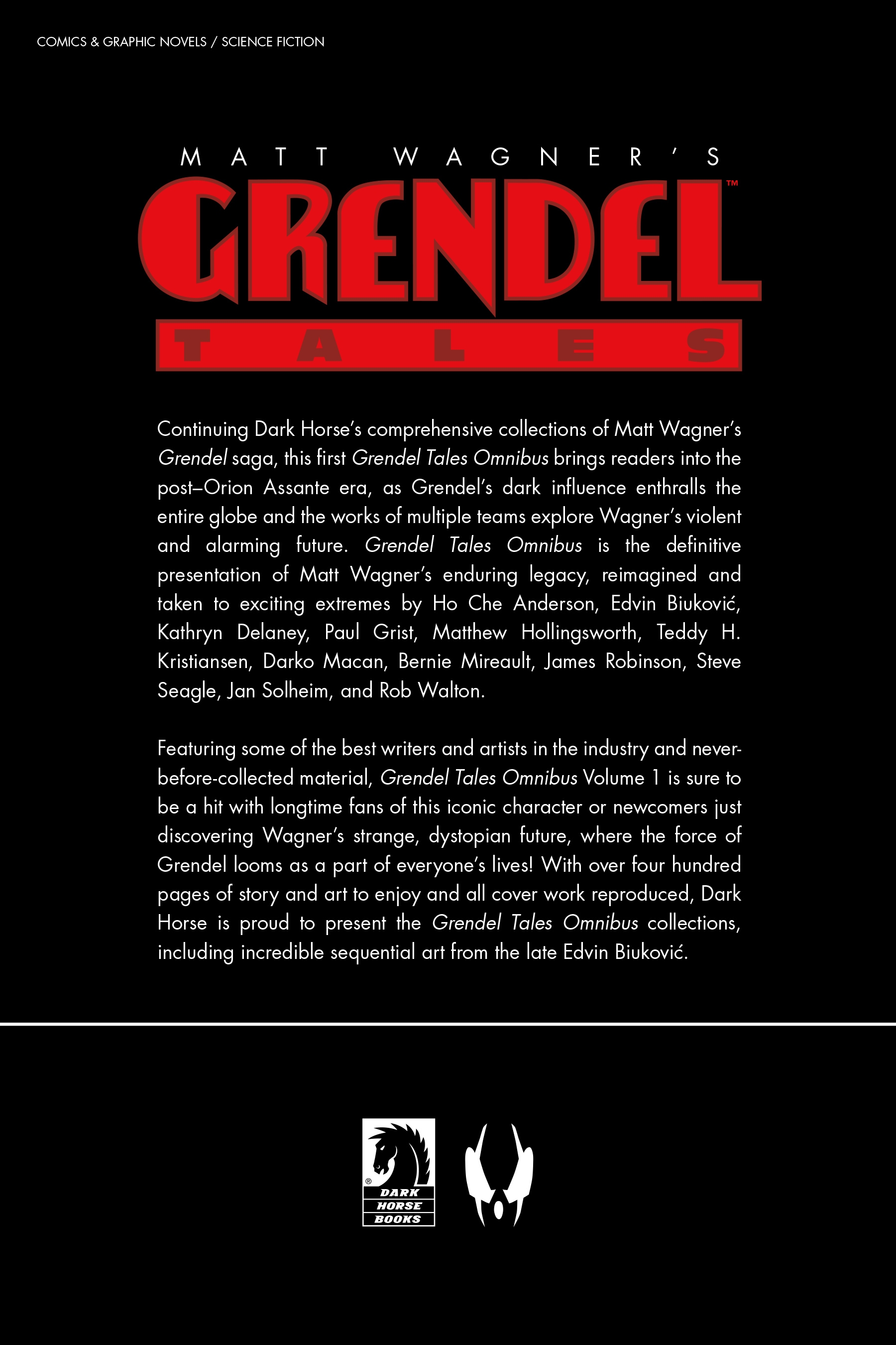 Read online Grendel Tales Omnibus comic -  Issue # TPB 1 - 427