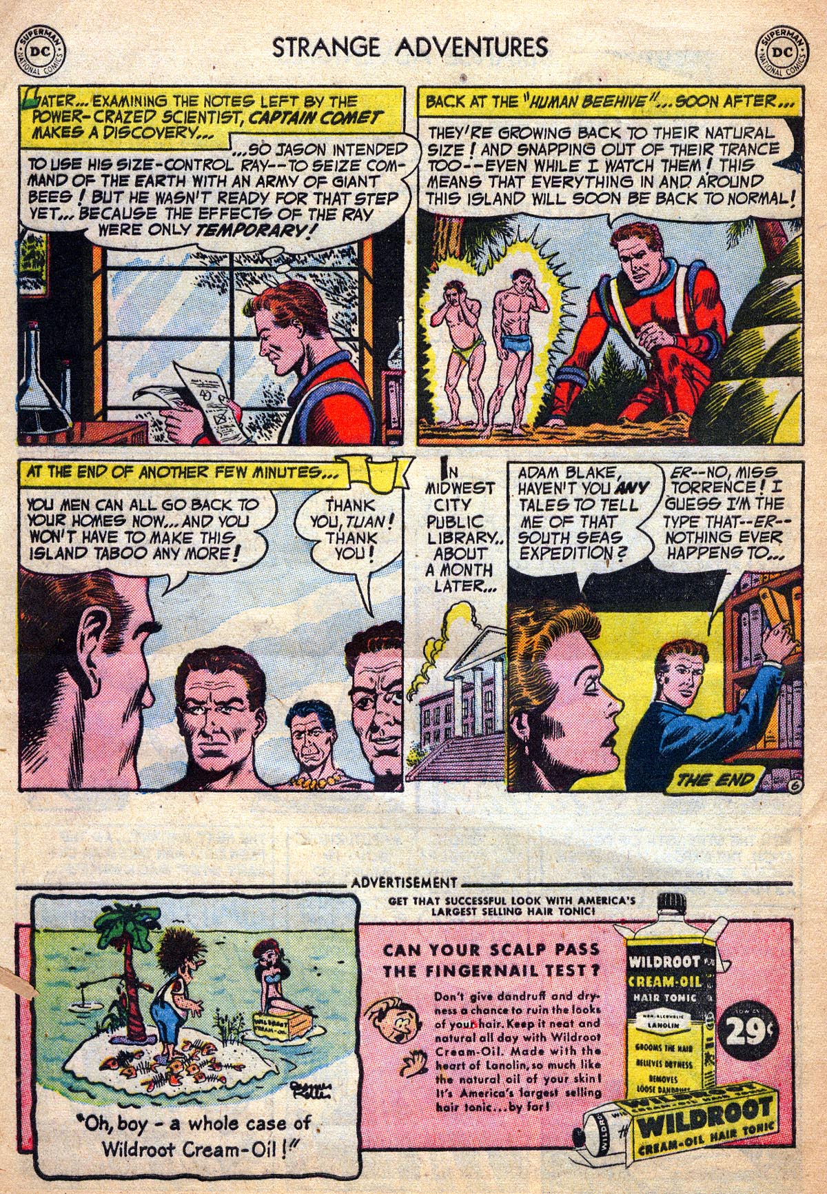 Read online Strange Adventures (1950) comic -  Issue #33 - 8