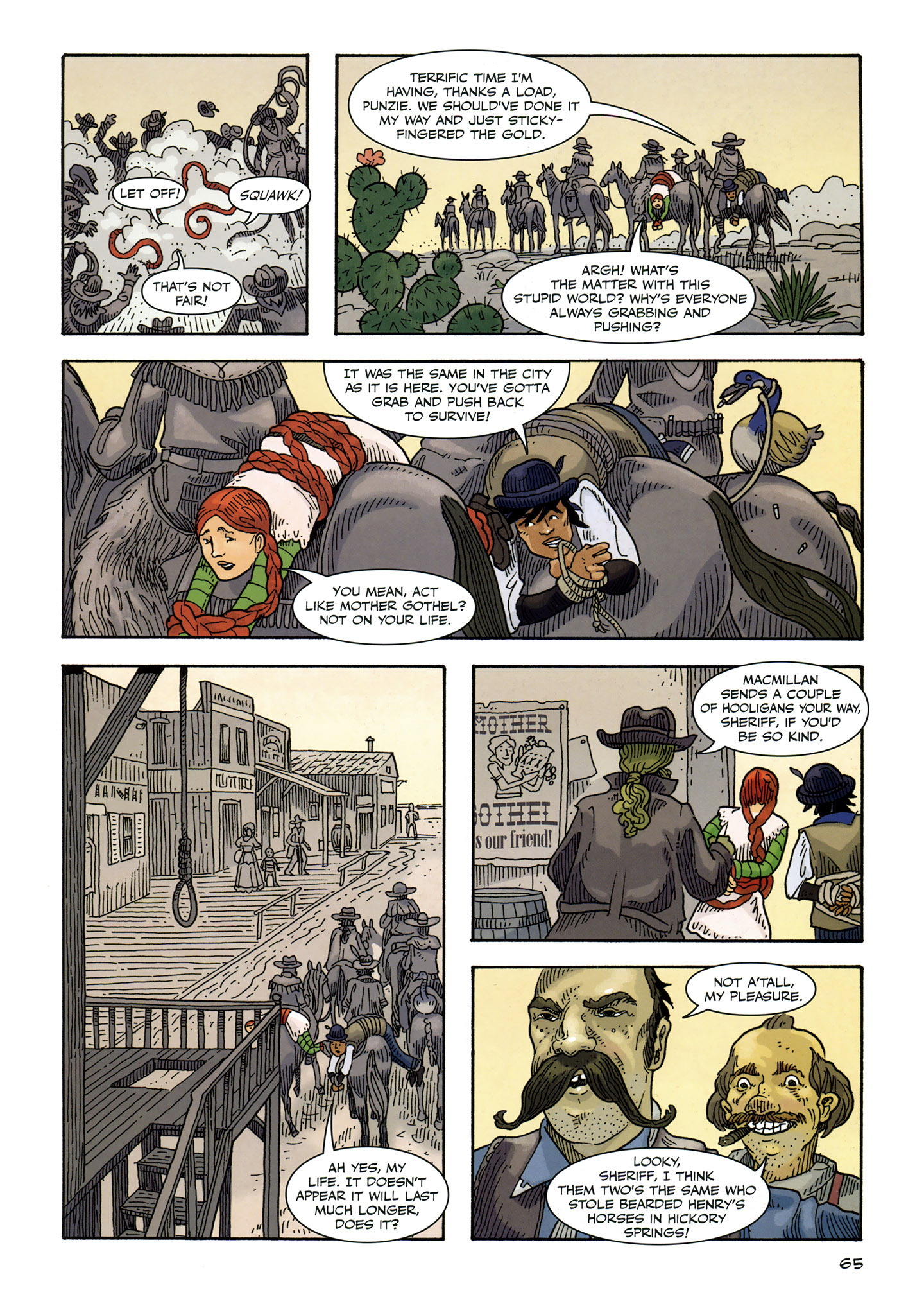 Read online Rapunzel's Revenge comic -  Issue # TPB - 67