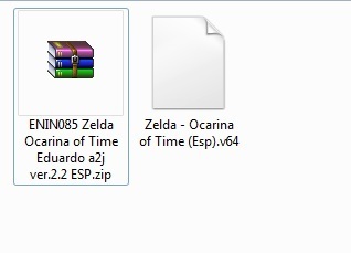 Zelda Ocarina of Time Eduardo a2j ver.2.2 (Español) ROM N64 Nintendo 64.zip