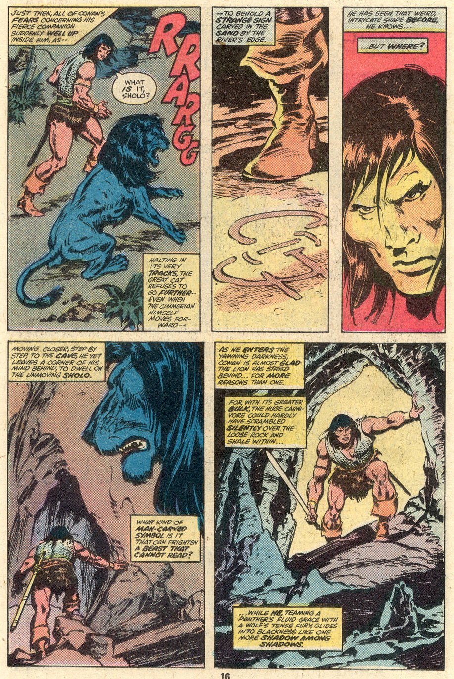 Read online Conan the Barbarian (1970) comic -  Issue #95 - 11