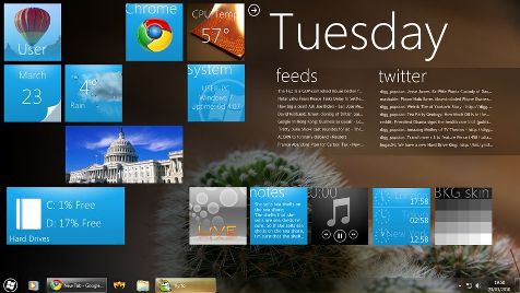 Windows 8 Interface Windows 8 Beta Version To Be Launched in February 2012