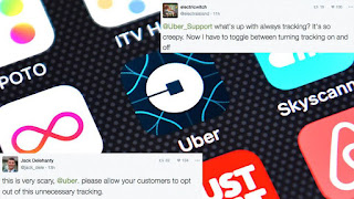 Uber now tracks you during and after your Ride with Uber