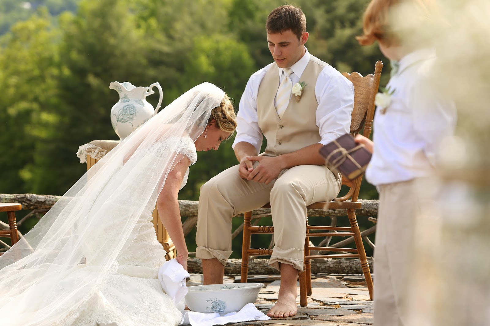 The Adorable Mess: Our Foot Washing Ceremony