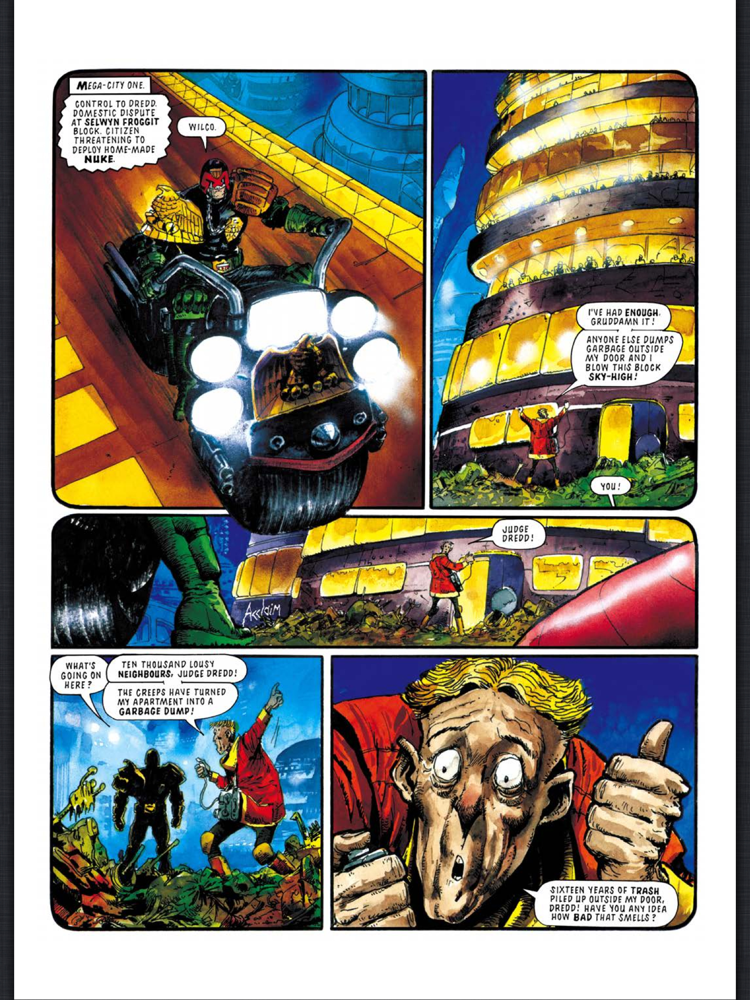Read online Judge Dredd: The Complete Case Files comic -  Issue # TPB 20 - 81