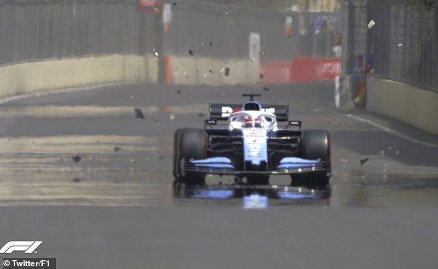 No Fenders Formula 1 Indycar And A Whole Lot More F1 Baku Performs Own Rendition Of Keystone Coppers At Team Willys Expense