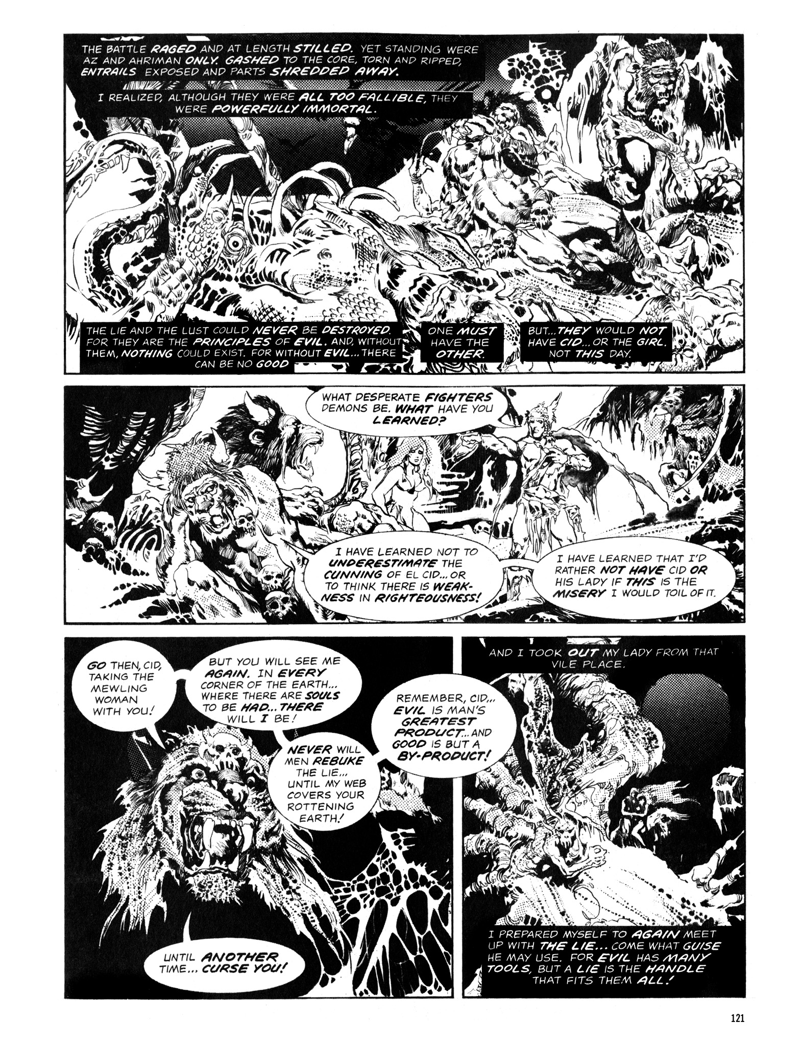 Read online Eerie Archives comic -  Issue # TPB 14 - 122