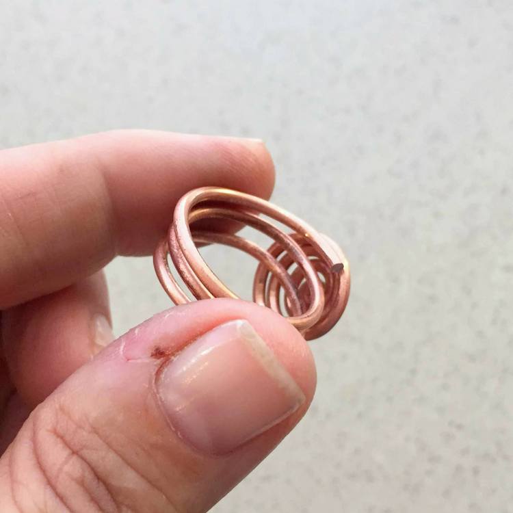 Lisa Yang Jewelry Dapping a Domed Spiral Wire Ring Free Tutorial