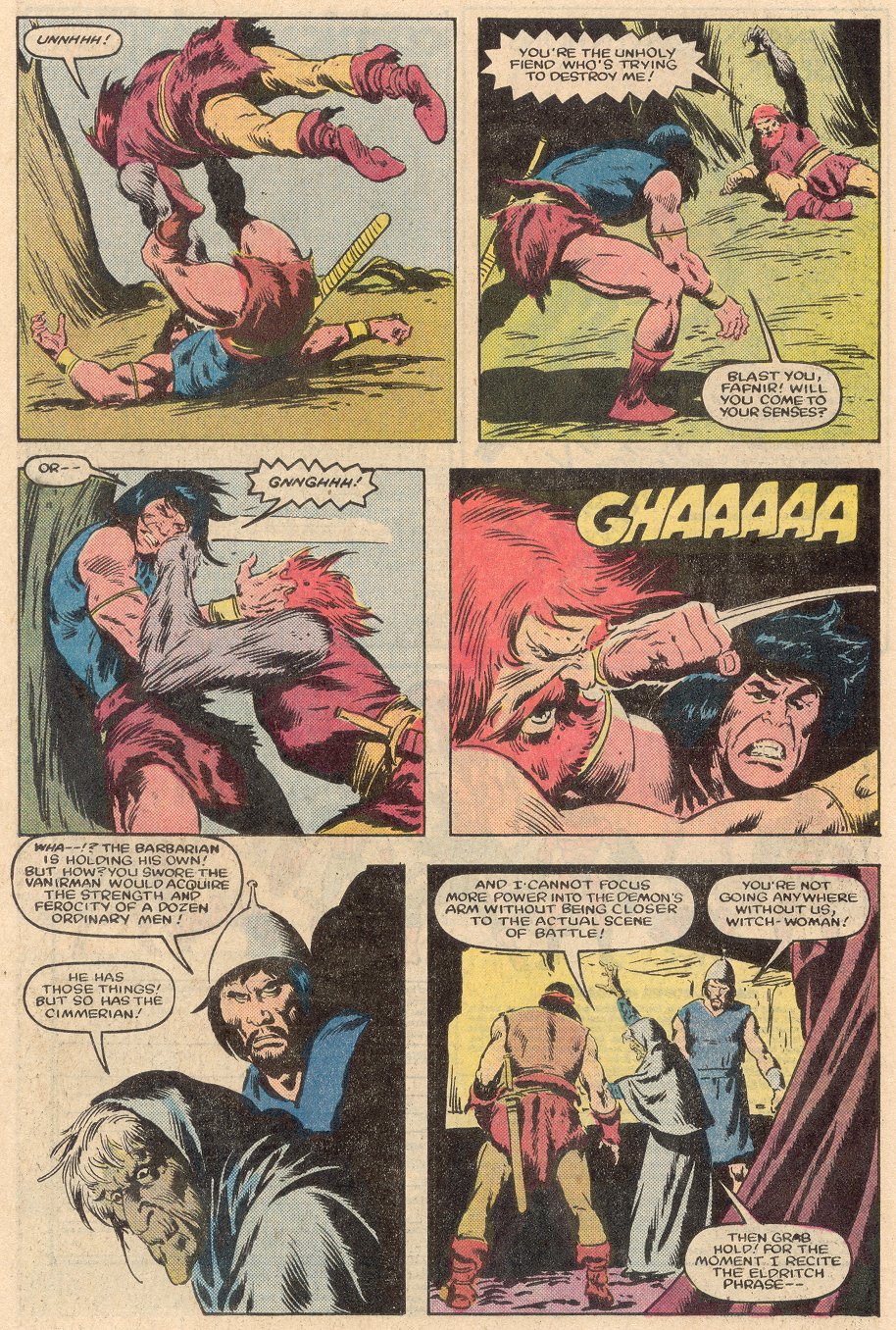Read online Conan the Barbarian (1970) comic -  Issue #161 - 19