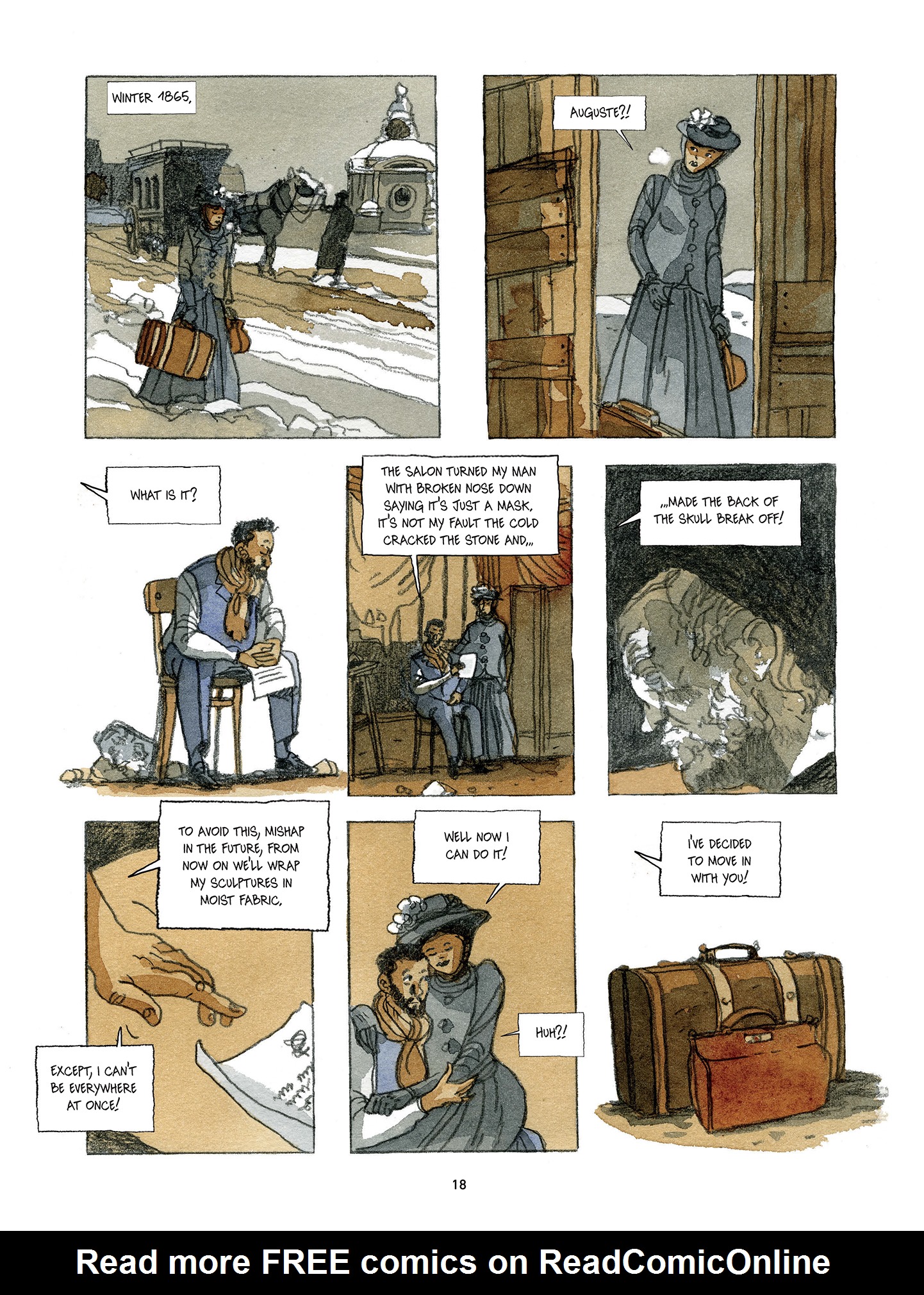 Read online Rodin: Fugit Amor, An Intimate Portrait comic -  Issue # TPB - 20