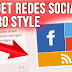 Gadget de Redes Sociales METRO STYLE