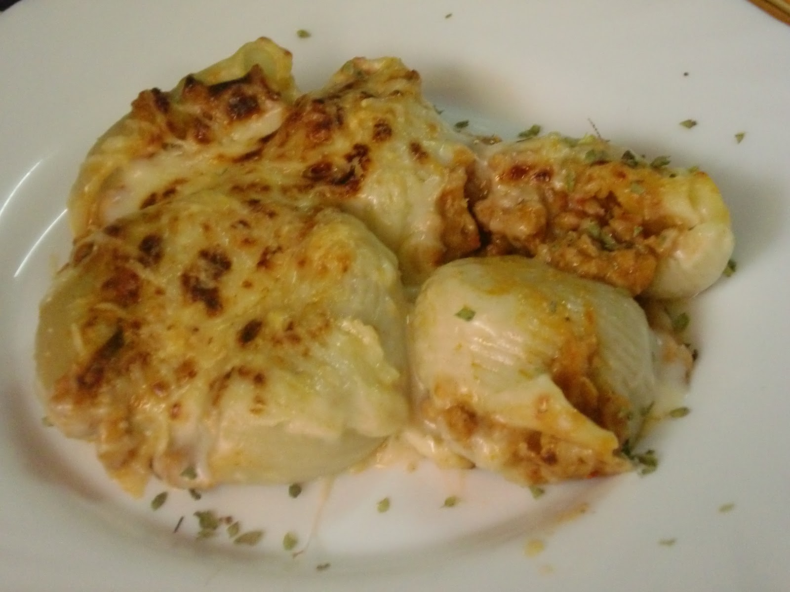LAS DELICIAS DE LOURDES GALETS GRATINADOS RELLENOS DE