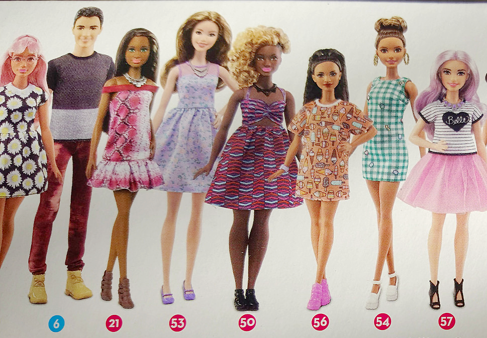 PORCELANOWE LALE: Fashionistas Barbie 2017