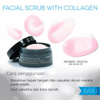 Facial Scrub Collagen Sendayu Tinggi 