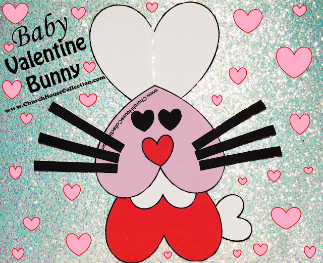 Rabbit Valentine's Day Crafts For Preschool Kids