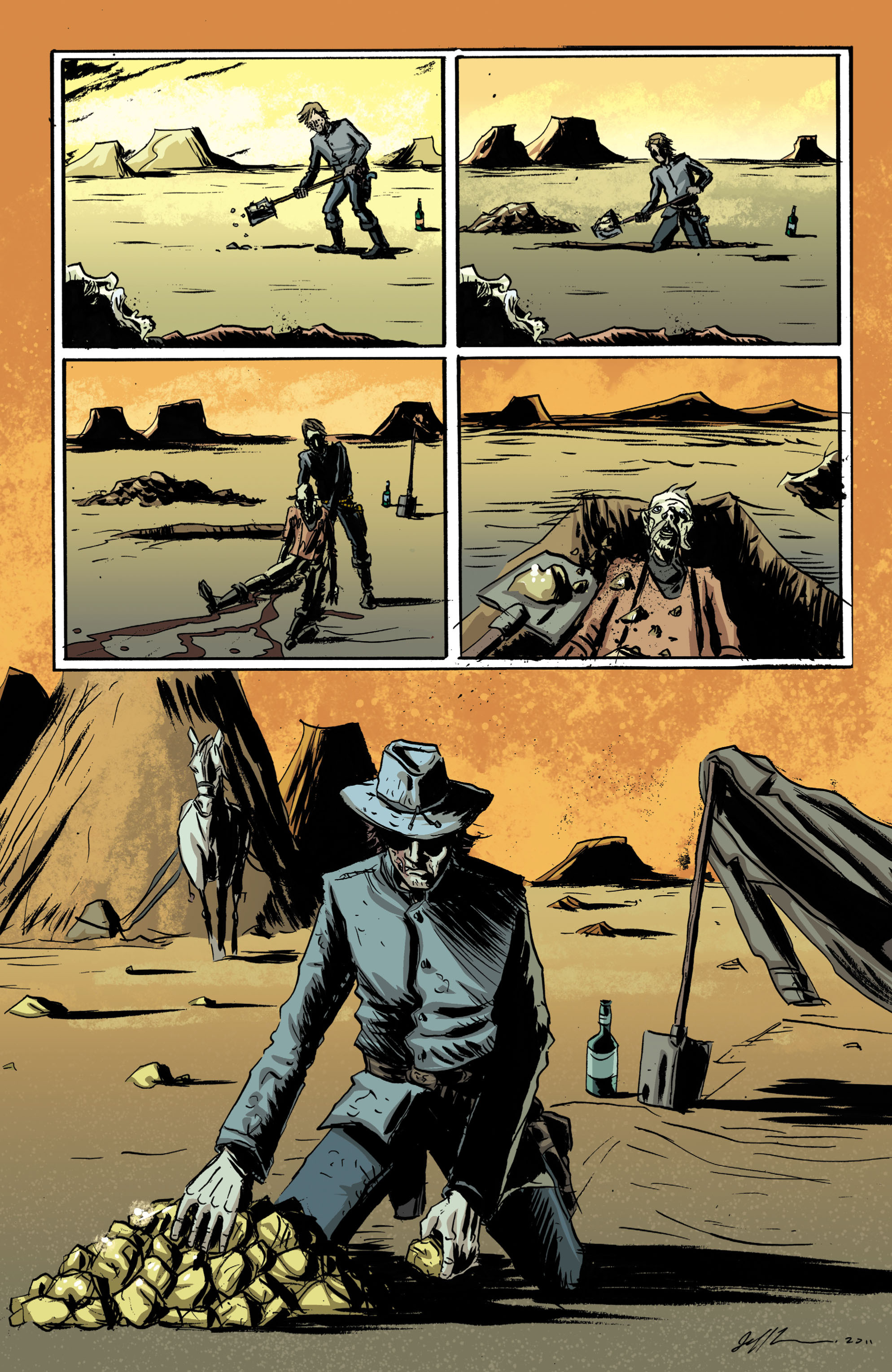 Read online Jonah Hex (2006) comic -  Issue #69 - 20
