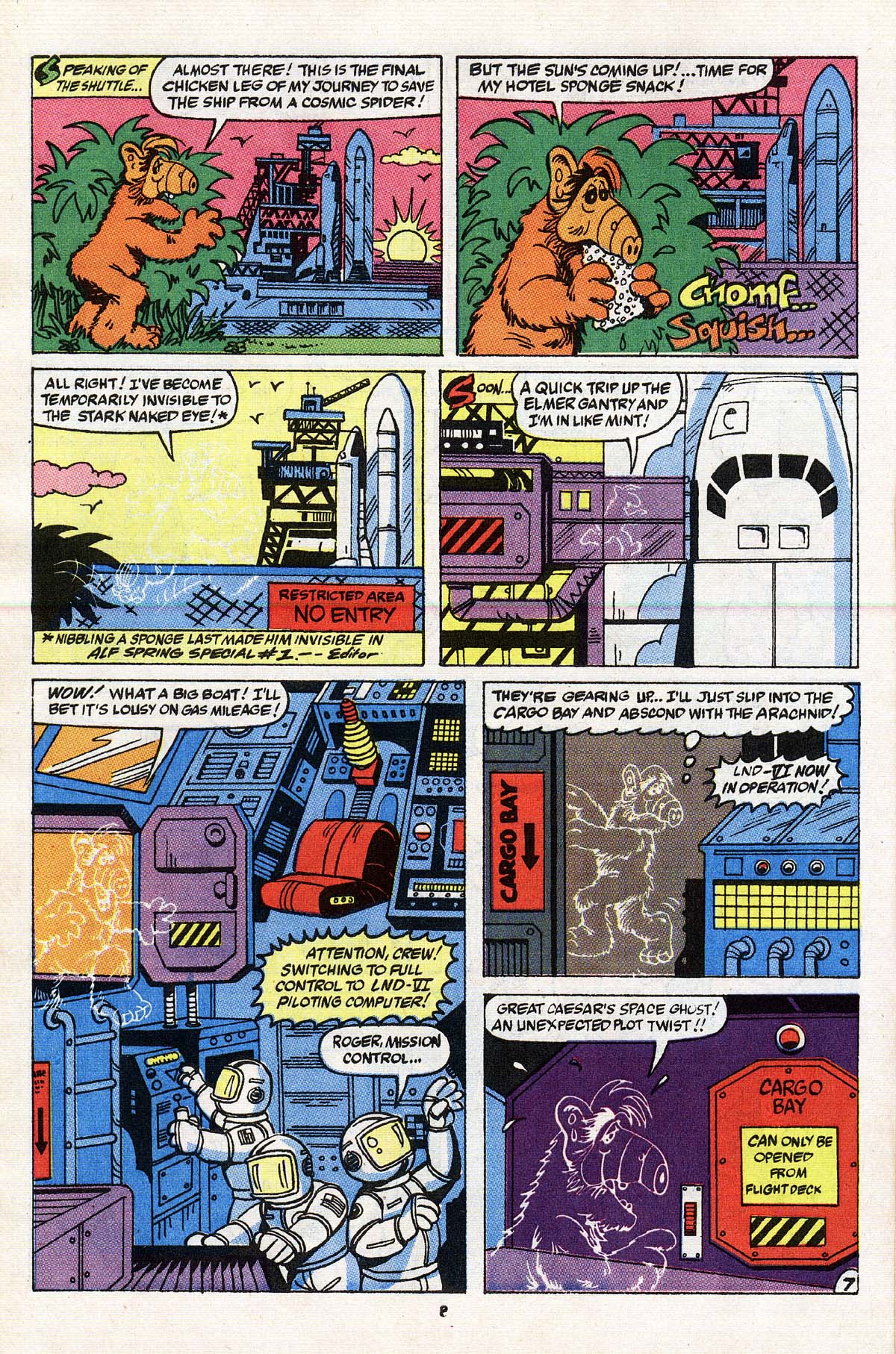 Read online ALF comic -  Issue # _Annual 3 - 8