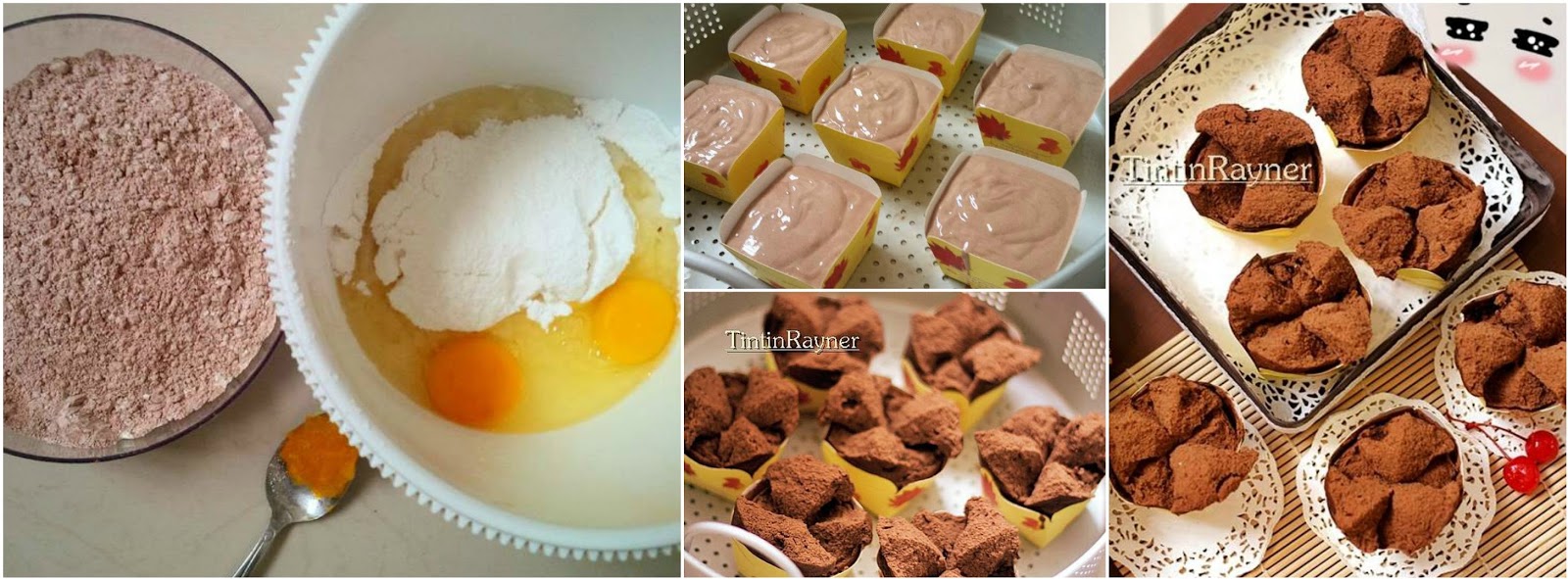 Cara Membuat Brownies Kukus Mekar 100 ANTI gagal Ny.Liem by Tintin Rayner