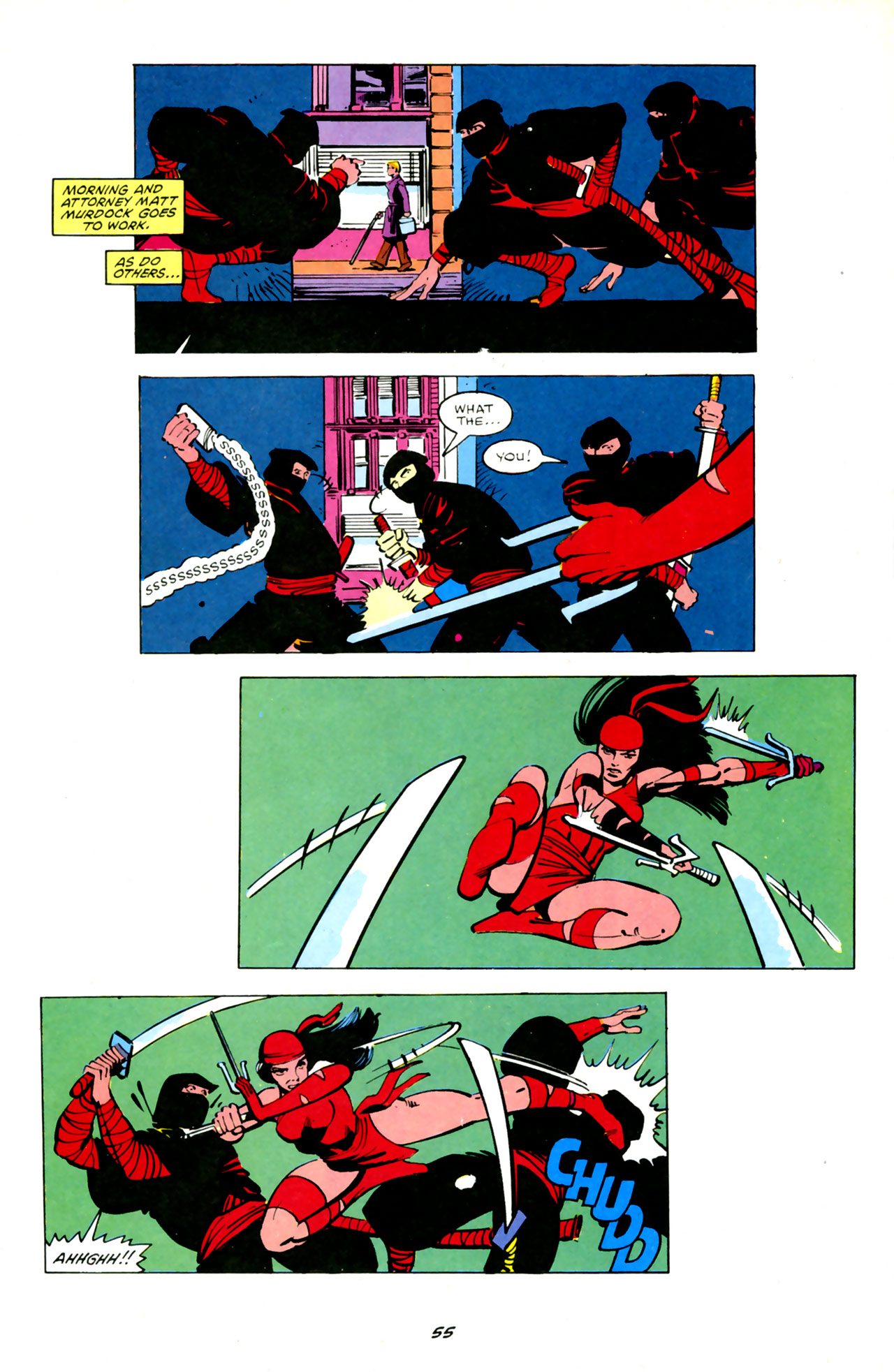 Read online Elektra Megazine comic -  Issue #1 - 56