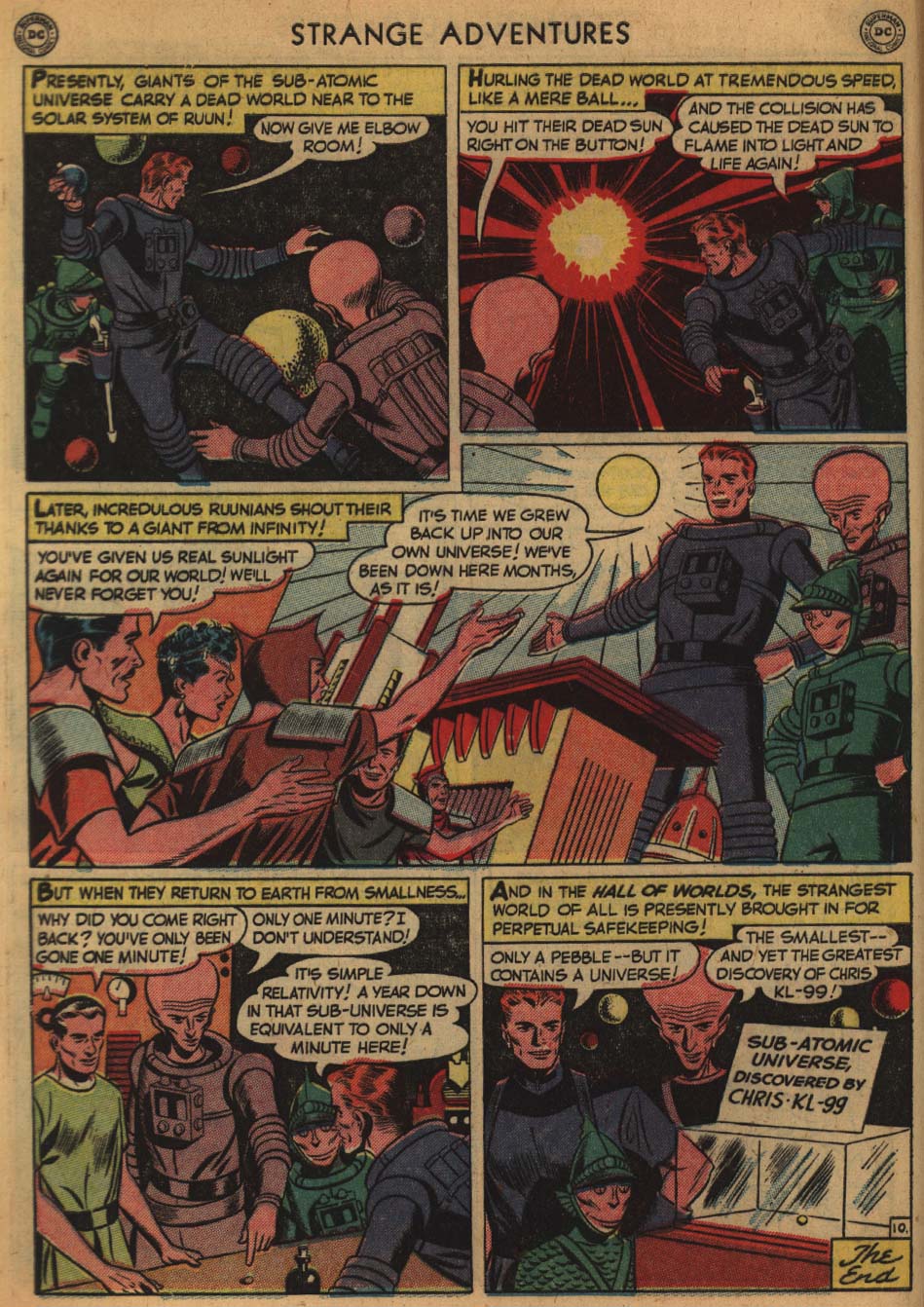 Read online Strange Adventures (1950) comic -  Issue #5 - 12