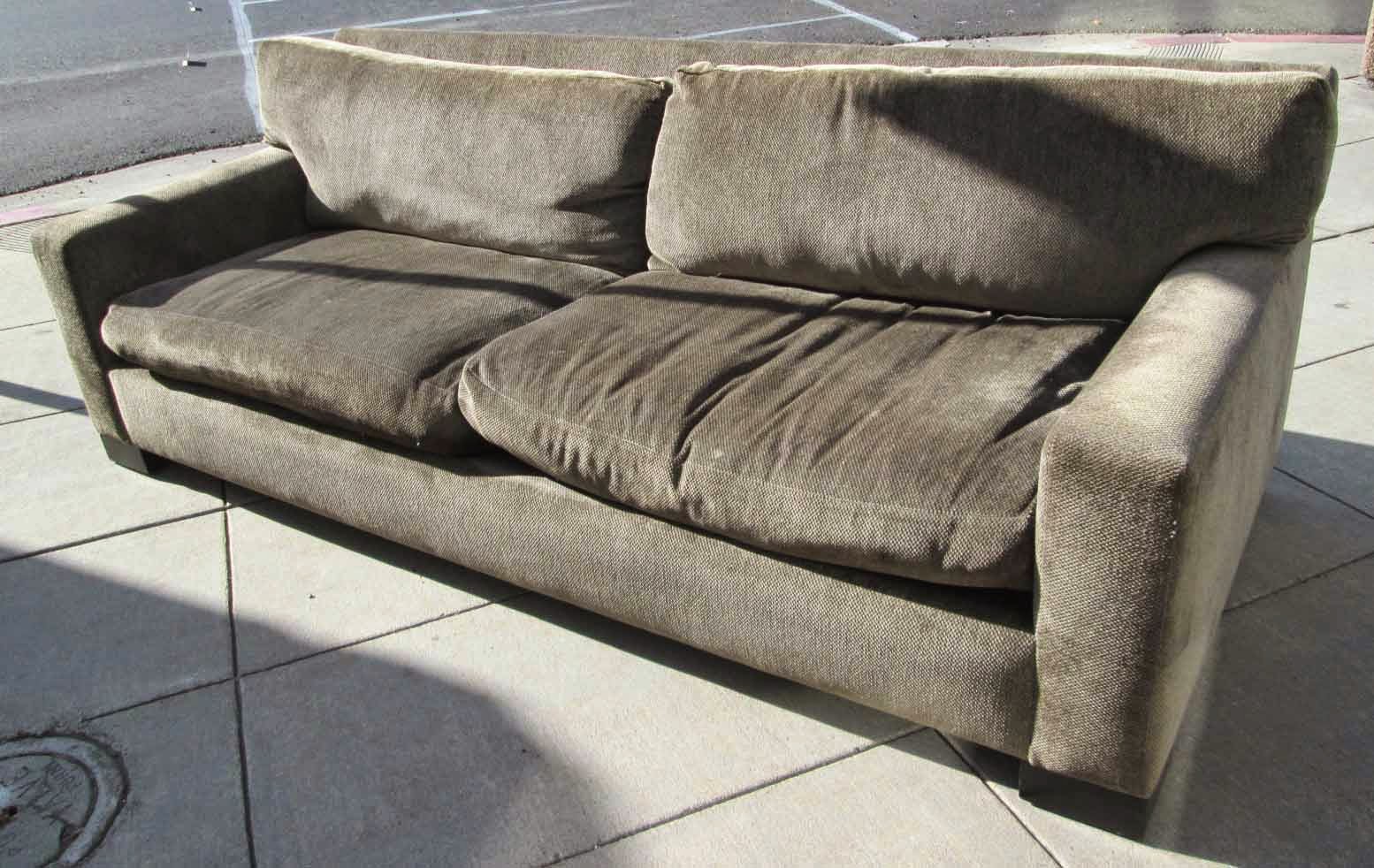 UHURU FURNITURE & COLLECTIBLES SOLD **REDUCED** DownFilled Sofa 215