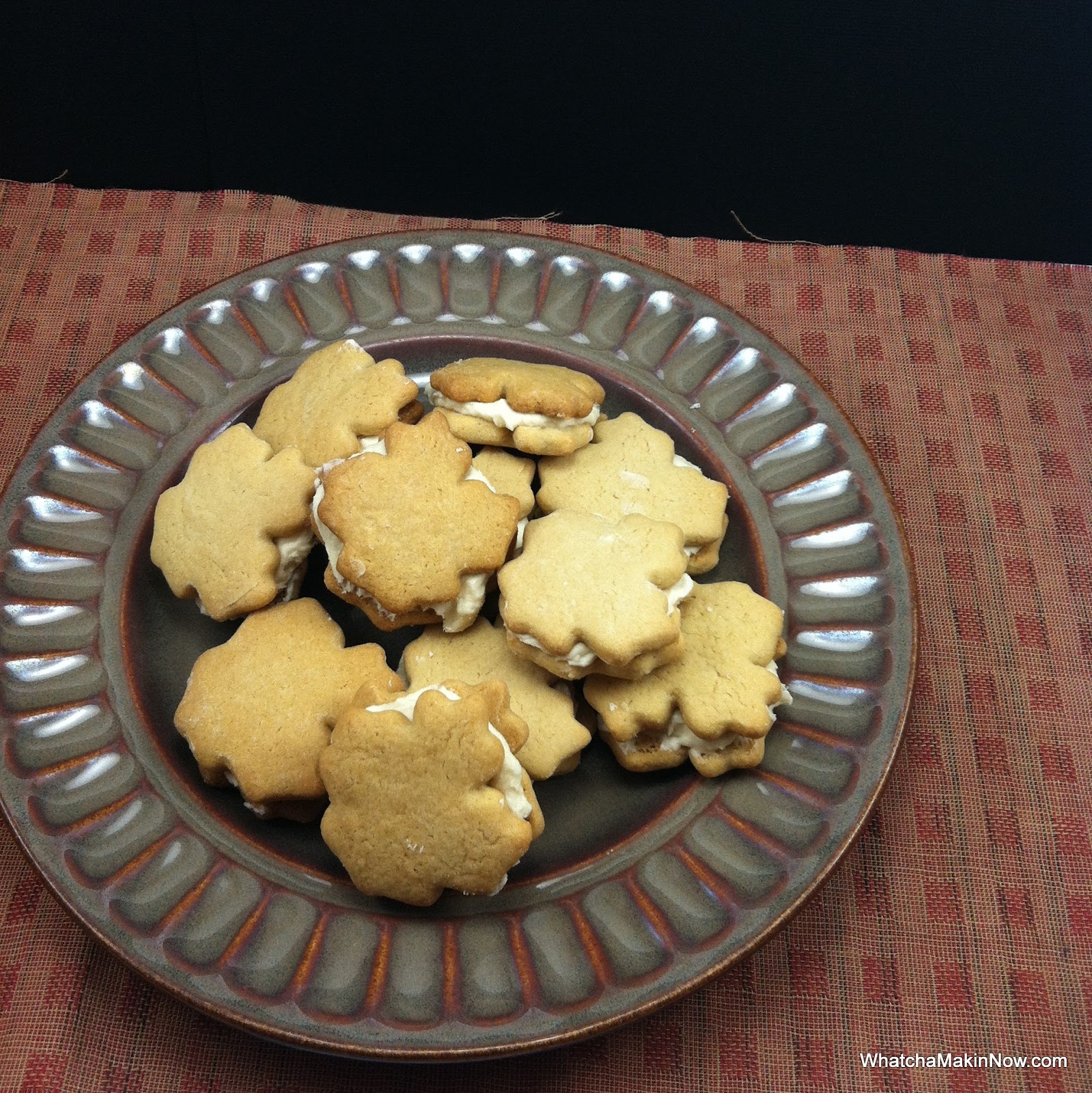 Whatcha Makin' Now? Maple Cookies with Maple Frosting