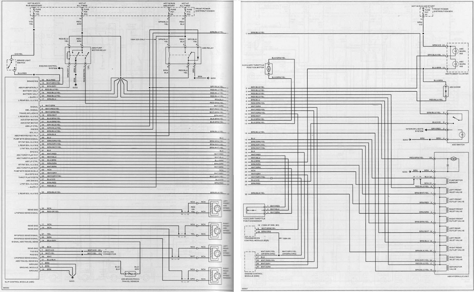 1997 Bmw 528i engine wiring diagram