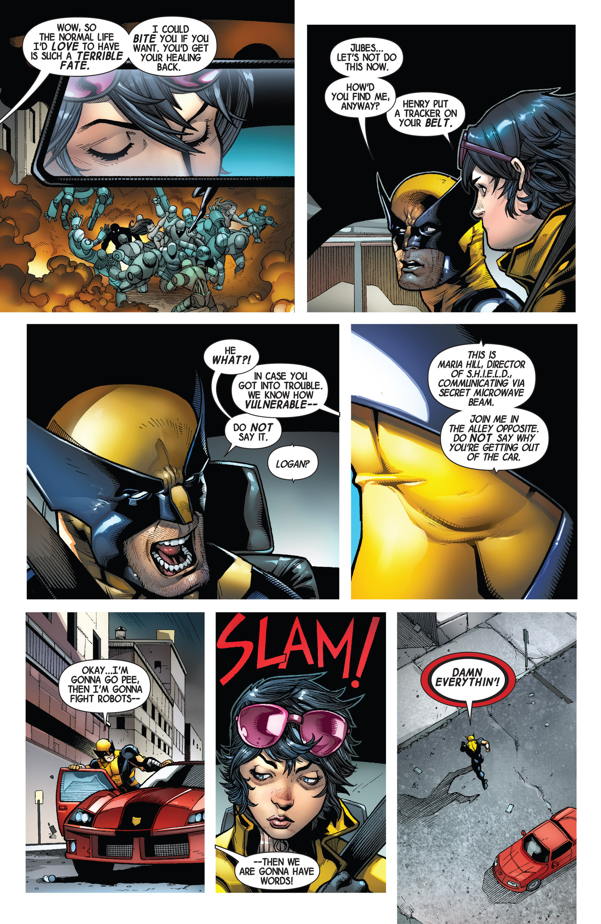 Read online Wolverine (2014) comic -  Issue #3 - 8