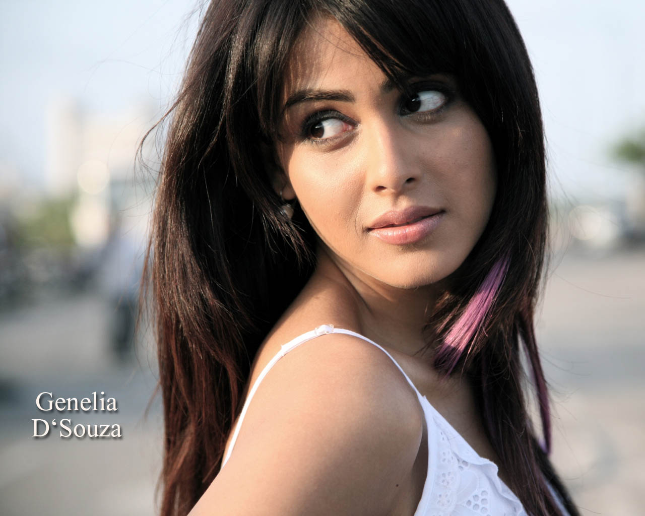 Bollywood Celebrities Genelia D Souza Hot Desktop Wallpapers