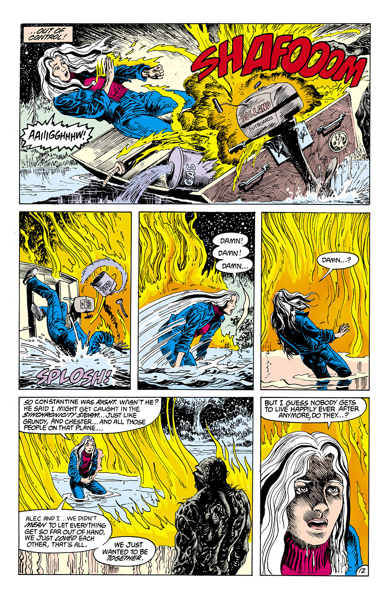 Swamp Thing (1982) Issue #74 #82 - English 12