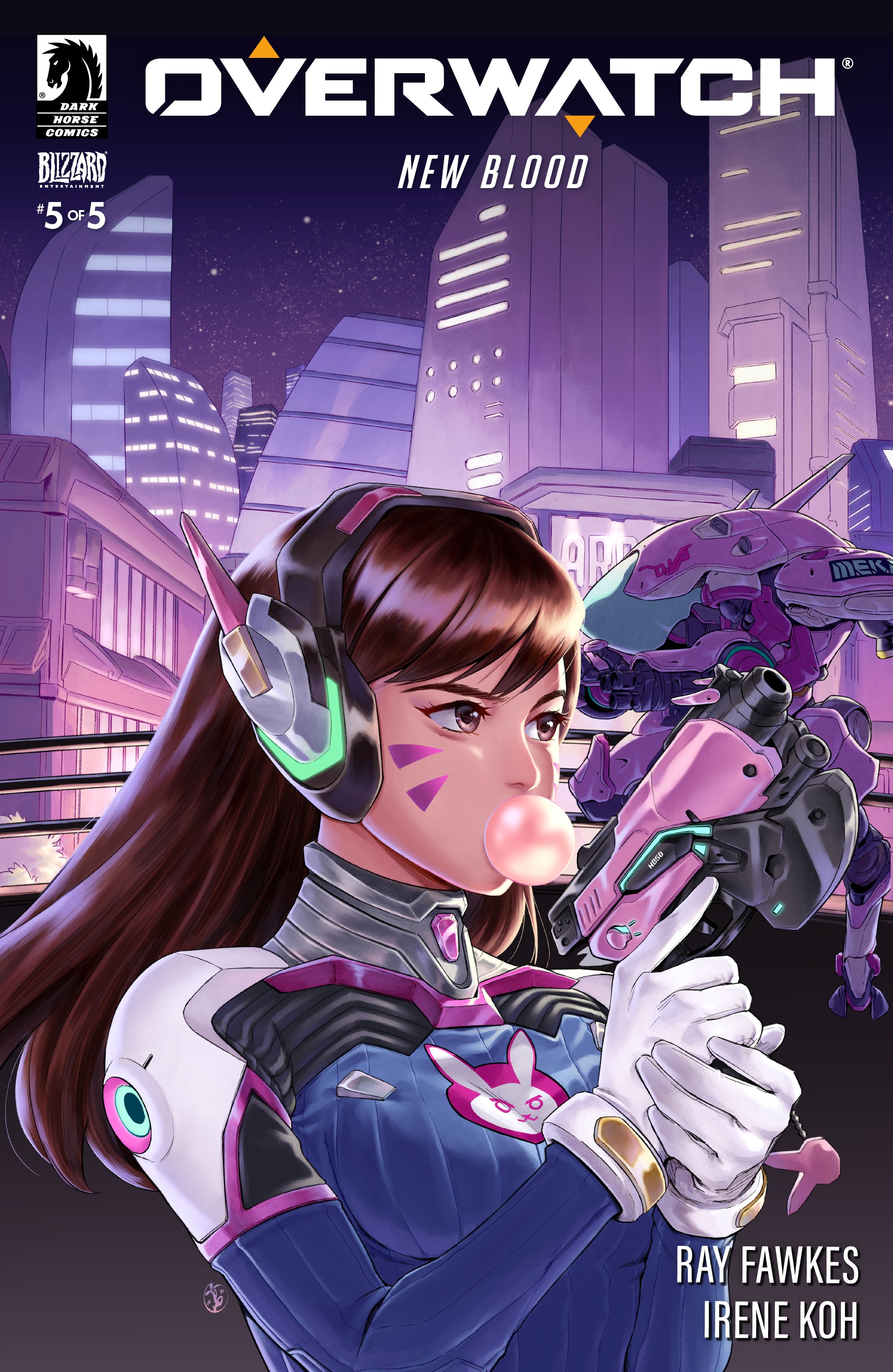Read online Overwatch: New Blood comic -  Issue #5 - 1