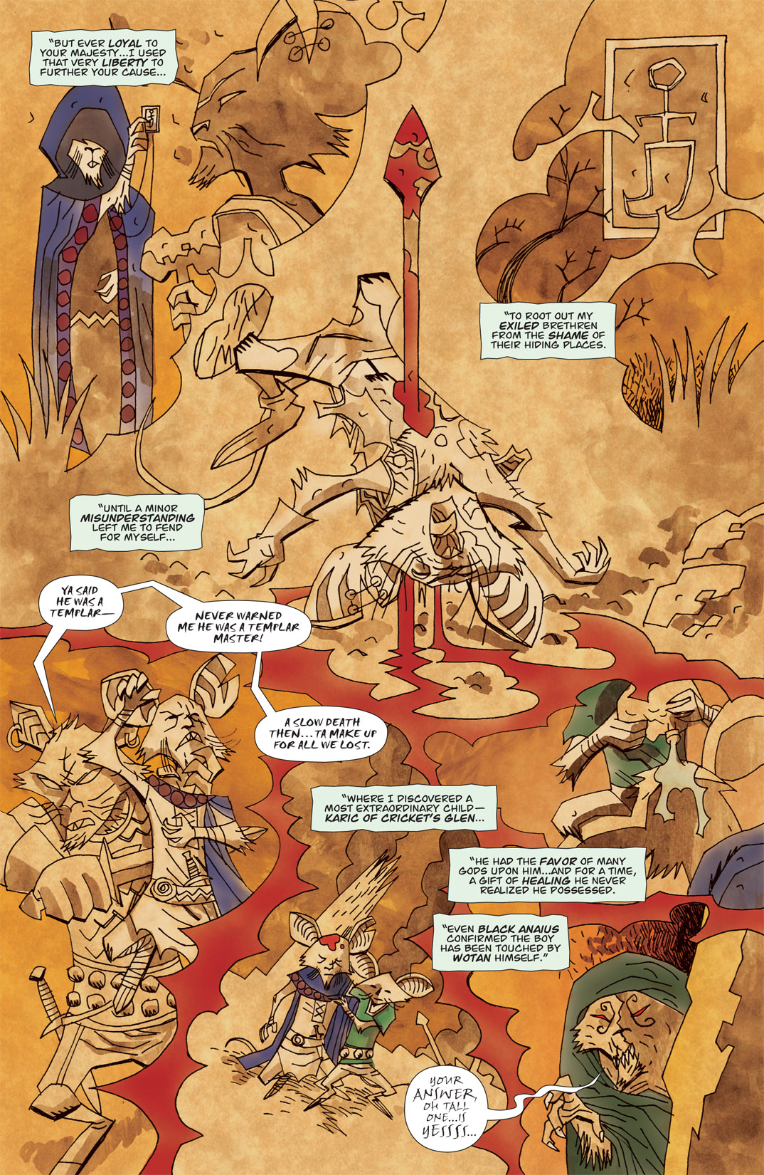Read online The Mice Templar Volume 2: Destiny comic -  Issue #8 - 4