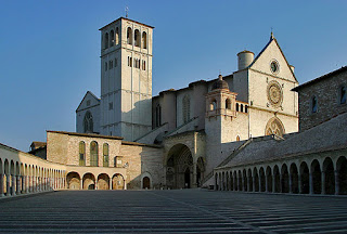 The Basilica of St Francis of Assisi, where Princess Giovanna and King Boris III were married in 1930