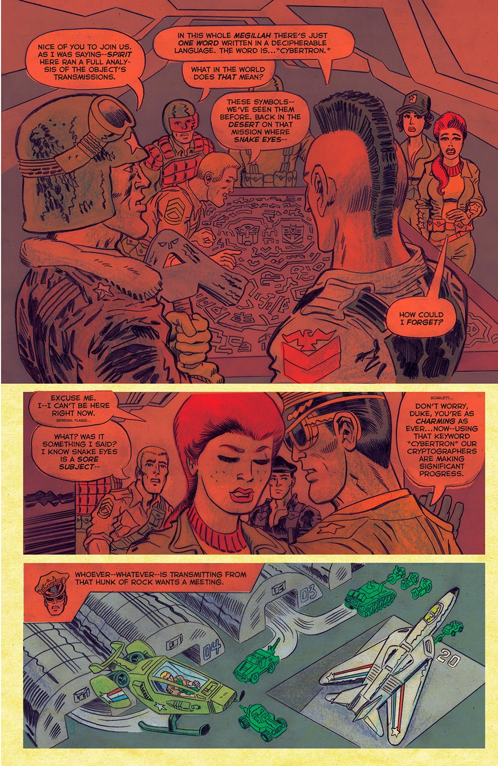 Transformers vs. G.I. Joe chapter 1 page 6